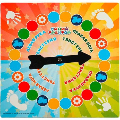 Настольная игра Твистерия Синий трактор Умка 4680107940940